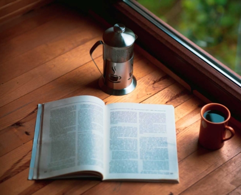 Lectura en otoño