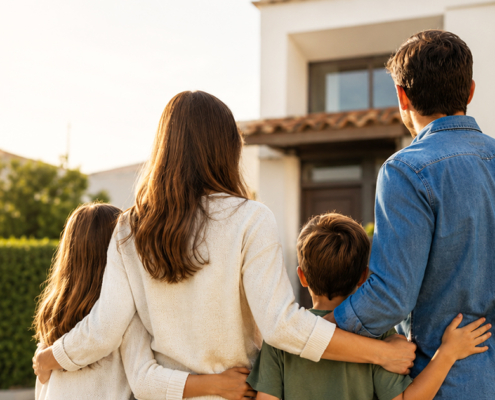 Comprar vivienda nueva con hijos